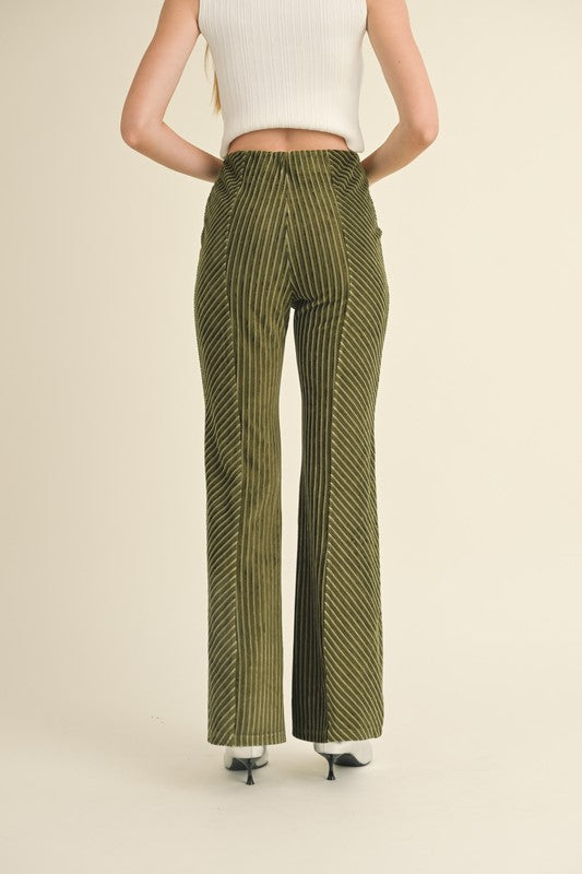 Mallory Corduroy Flared Pant