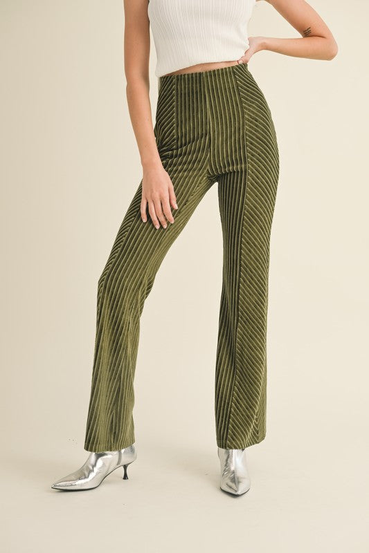 Mallory Corduroy Flared Pant