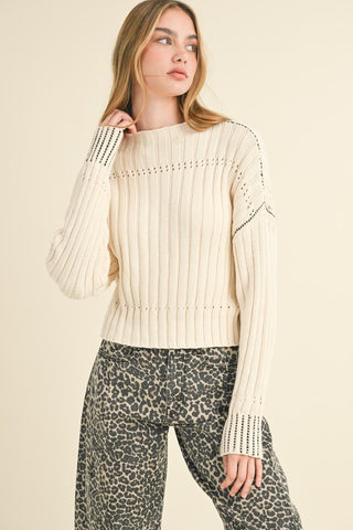 Marisa Stitch Detail Sweater