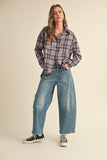 Patsy Plaid Buttondown