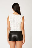 Eva Eyelet Sleeveless Top