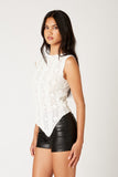 Eva Eyelet Sleeveless Top