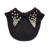 Jet Pearl Pointed Collar