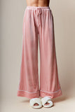 Corin Stripe Velvet Pajama Set