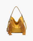 Sav Distressed Hobo w/ Fringe Detail