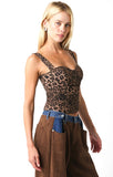 Kathy Leopard Top