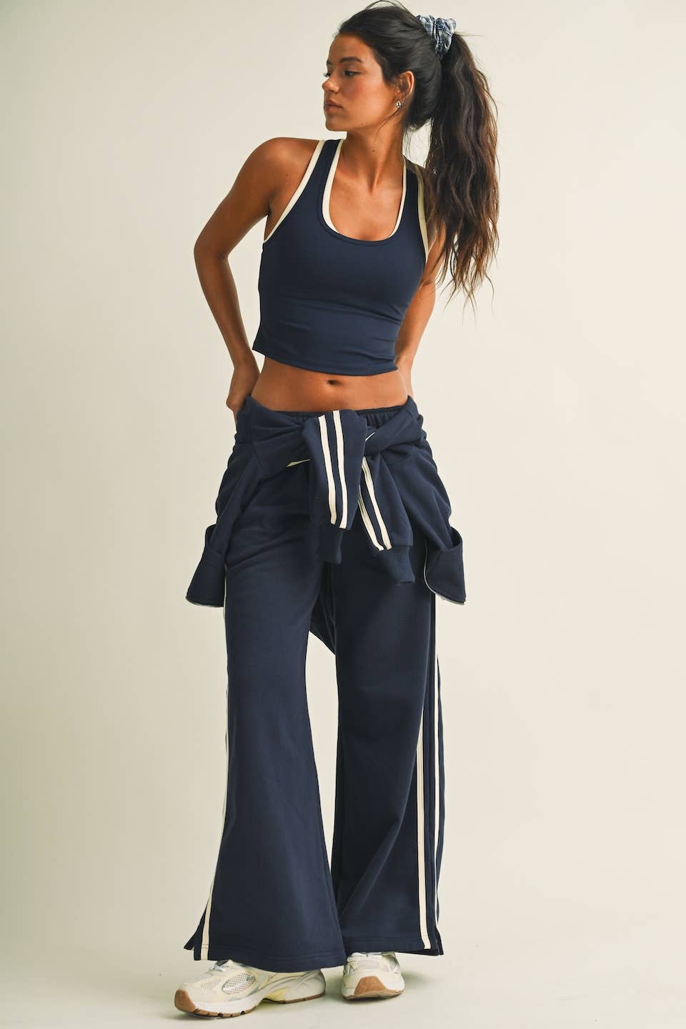 Double Layered Racerback Tank Top