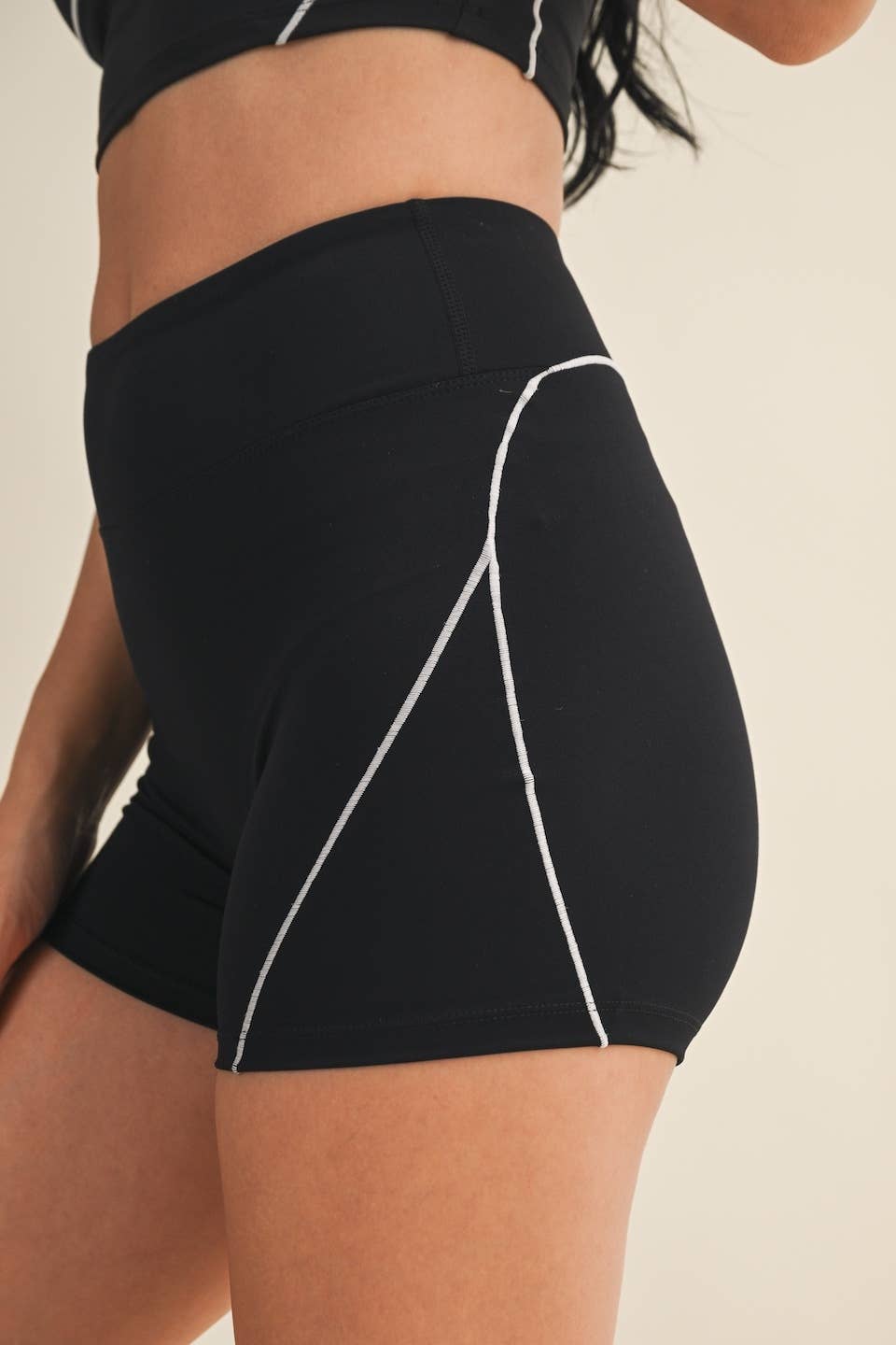 Sloane Biker Shorts- Black