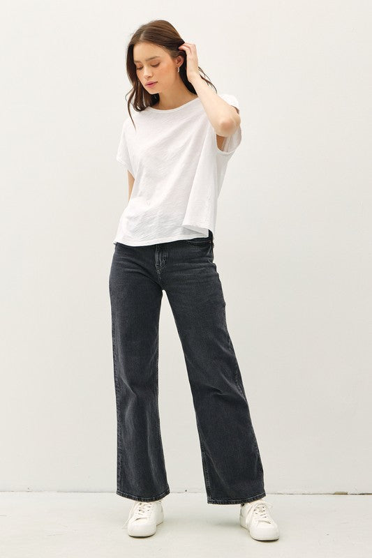 Zia Exposed Seam Top