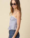 Taryn Peplum Cami Top
