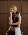 The Reykjavik Scarf Brown Check
