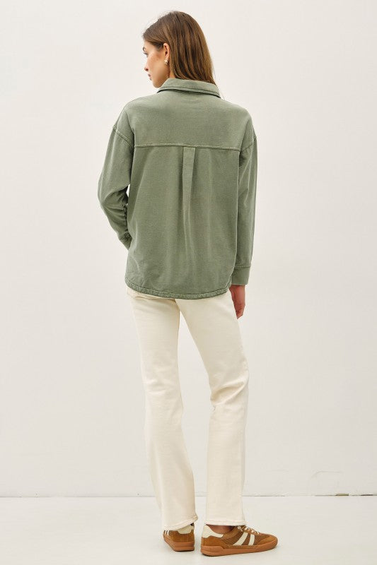 Clara Fleece Shacket