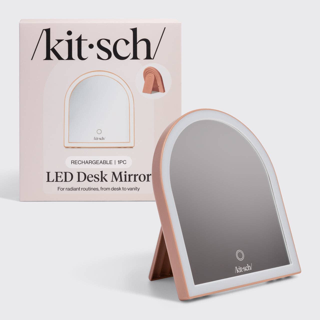 Terracotta Arch Desk Mirror - sanitystyle