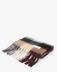 The Reykjavik Scarf  Purple/Brown