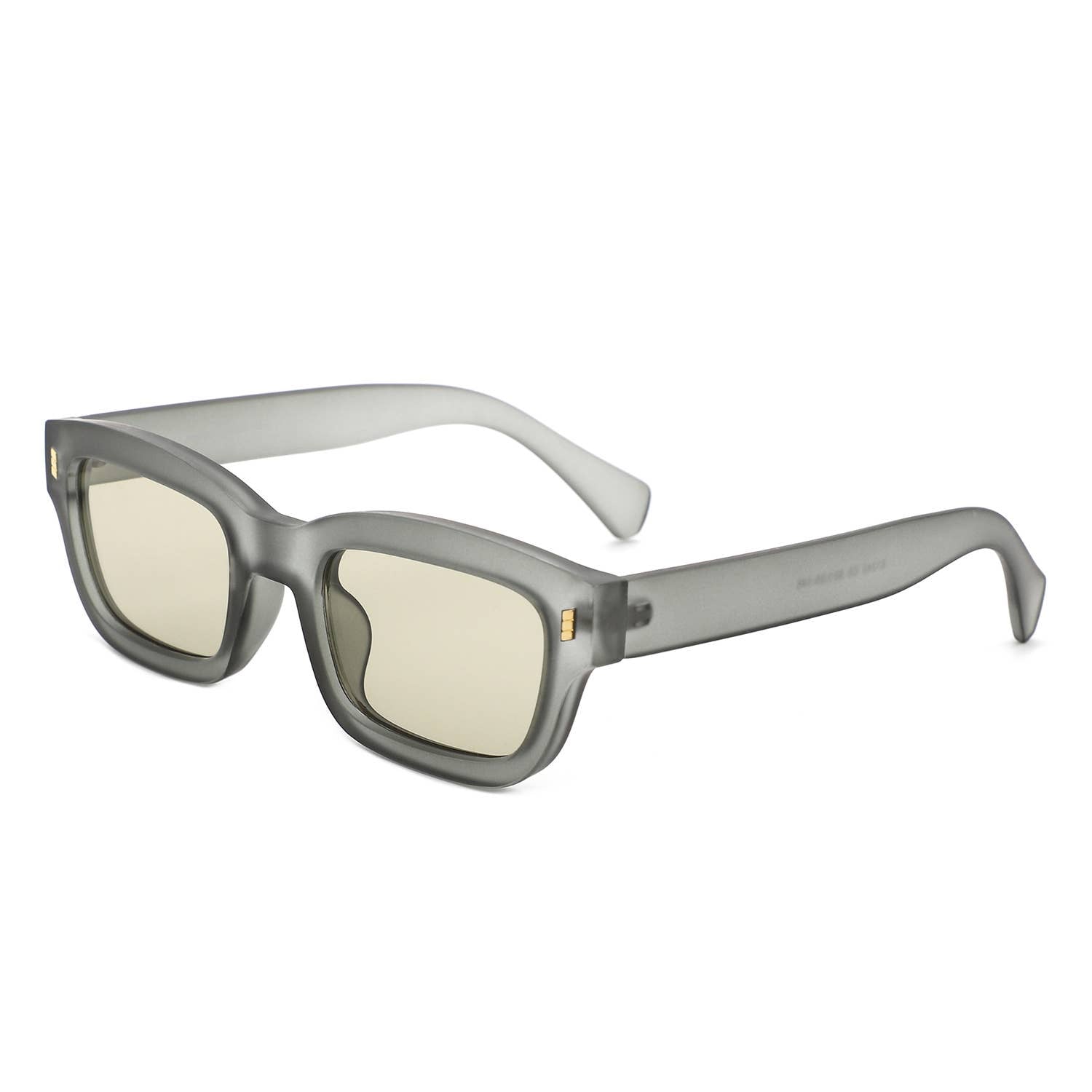 Rectangular Fashion Bold Vintage Inspired Sunglasses
