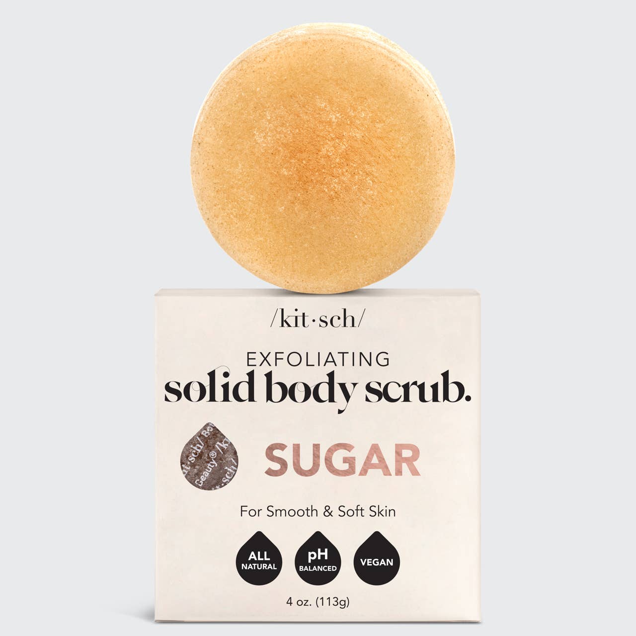 Sugar Exfoliating Body Scrub Bar - sanitystyle