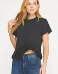 Tatum Ruffle Frill Top