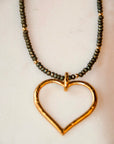 East Village Big Heart Pyrite