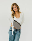 Diagonal Woven Westlyn Bum Bag