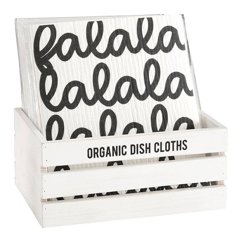 Holiday Organic Dish Cloths
