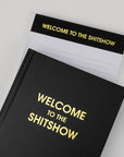 Welcome to the Shitshow - Lined Notepad - Perforated Sheets - Black