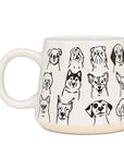 Oversized Mug with Dogs