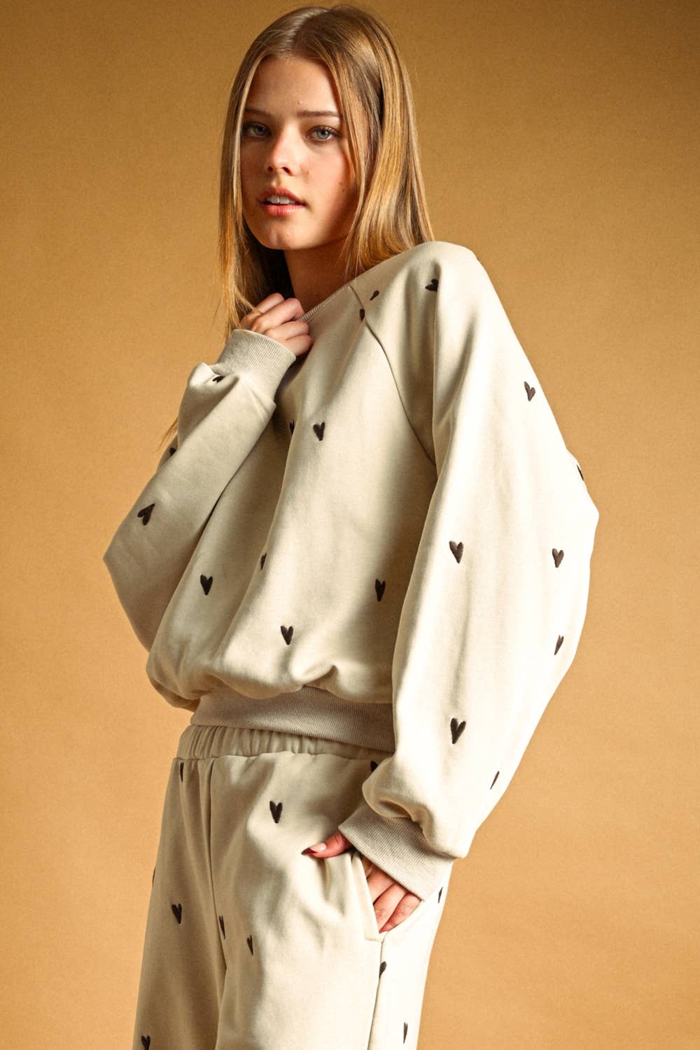 Sweetness Embroidered Sweatshirt