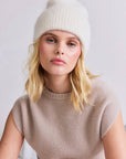 The Alpaca Beanie Arctic White