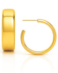 Cosa Medium Hoop Earring - Gold