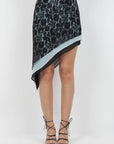 Leila Lace Asymmetrical Skirt