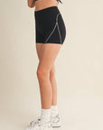 Sloane Biker Shorts- Black