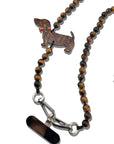 Hand-painted Dachshund Crossbody Phone Chain