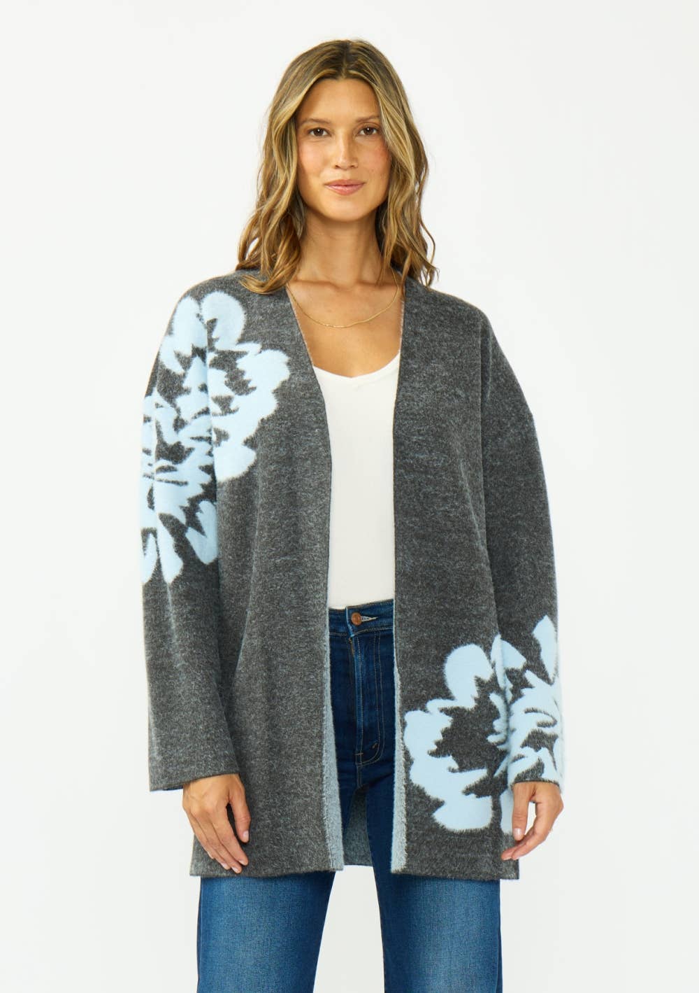 Ophelia Open Front Cardigan