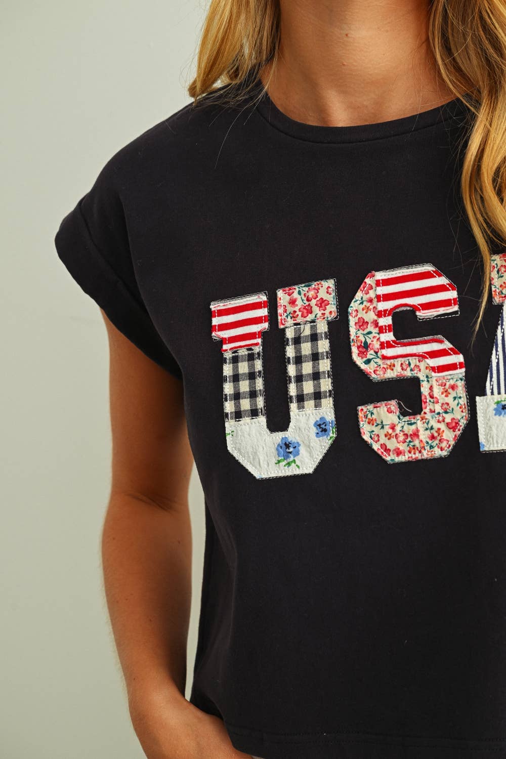 Presley USA Patchwork Tee