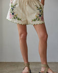 Monique Embroidered Short