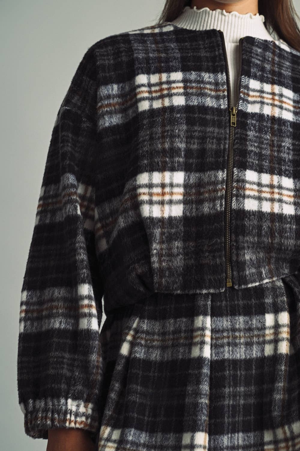 Odette Plaid Jacket