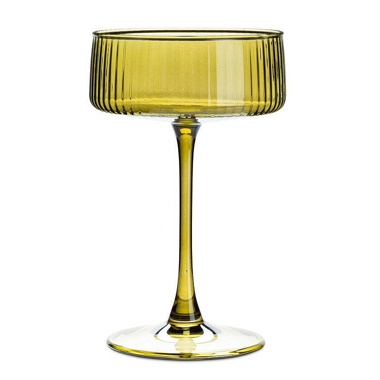 Lustre Tight Optic Cocktail Coupe-4 Assorted