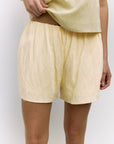 Piper Shirred Waist Shorts