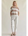 Marcello Linen Pleated Pant