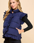 Tanya Ruffle Vest