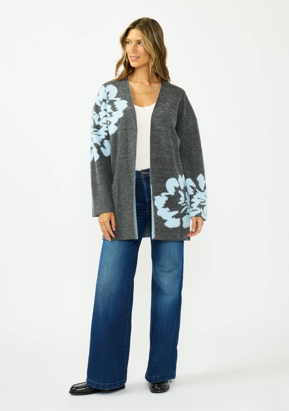 Ophelia Open Front Cardigan