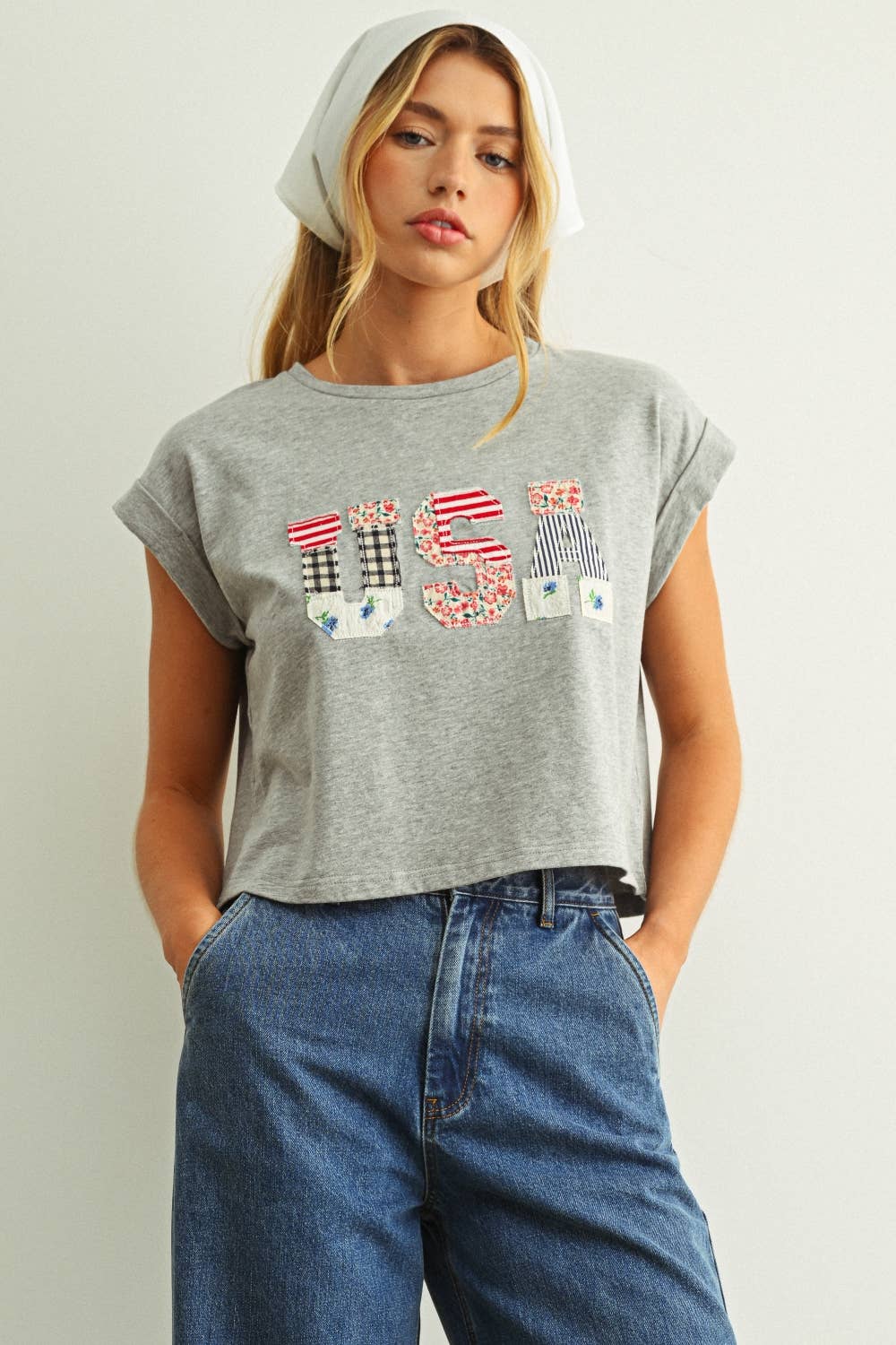 Presley USA Patchwork Tee