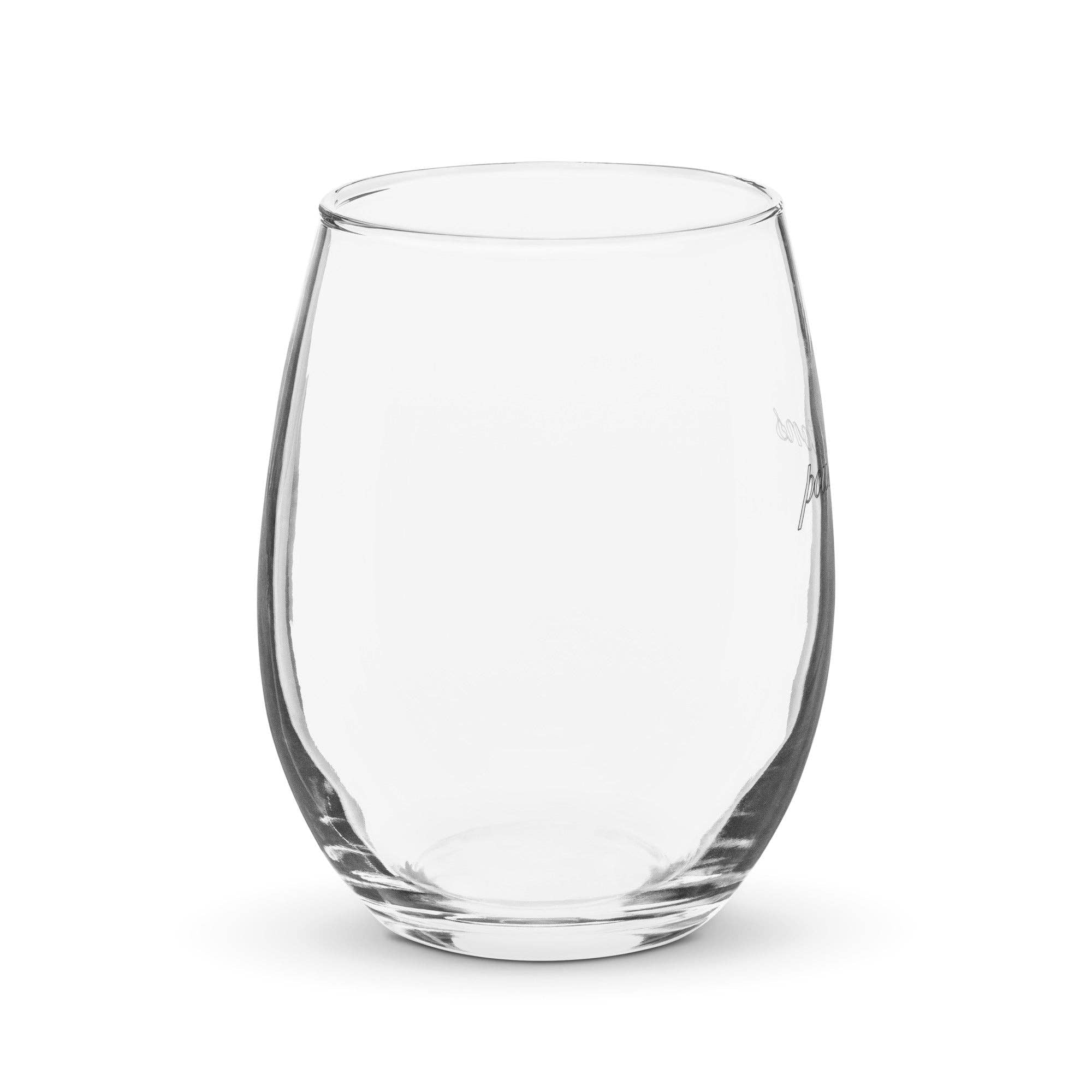 'Pour Decisions' Stemless Wine Glass - Thumbnail 2