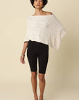 Margo Textured Knit Poncho Top