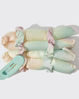 Holiday XL Satin Heatless Styling & Flat Lay Claw 4pc Set