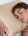 Satin Pillowcase Standard - Champagne - sanitystyle
