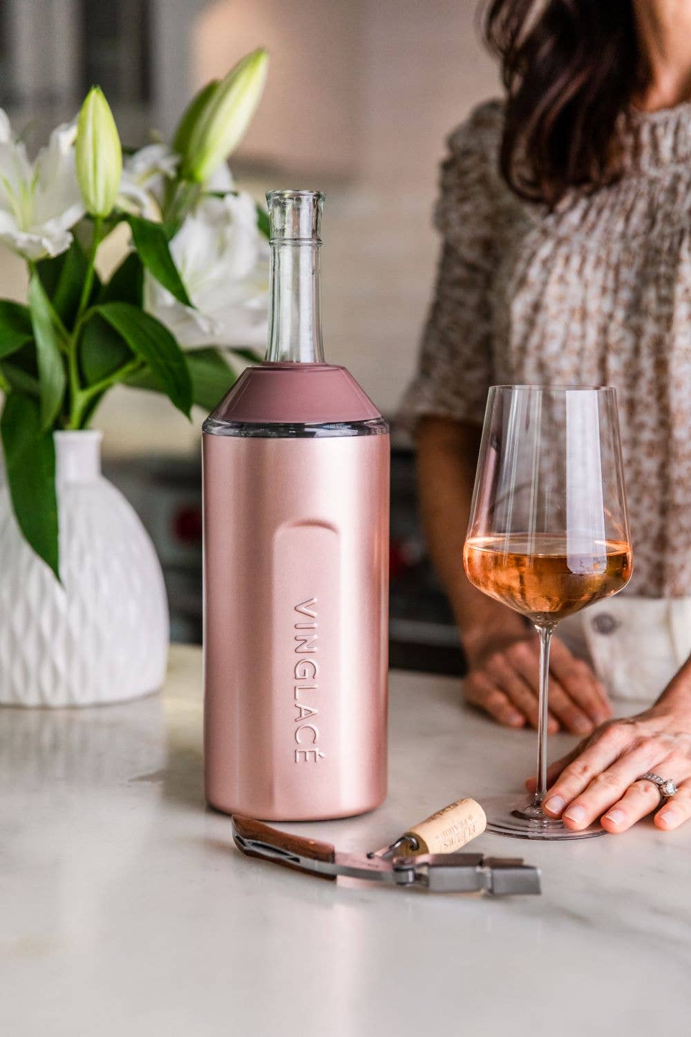 Rose Gold Wine &amp; Champagne Chiller