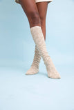 Cozy Speckle Knit Boot Socks