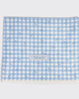 XL Hair Towel Wrap - Gingham Blue
