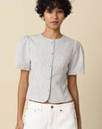 Skyler Puff-Sleeve Top
